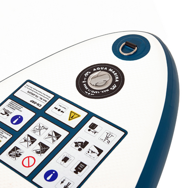 Aqua Marina 10’2” Pure Air Inflatable Paddle Board All-Around SUP back side